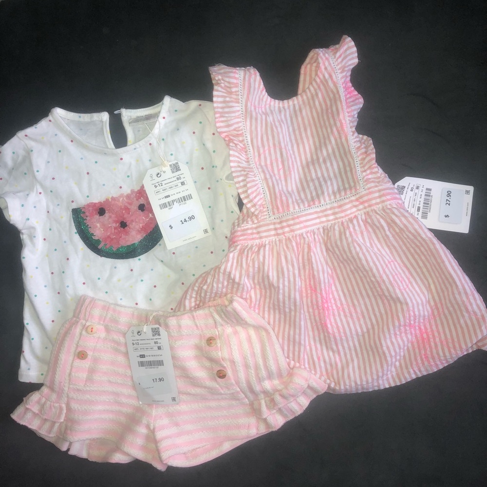 SOLD NWT Zara baby lot size 9-12 months